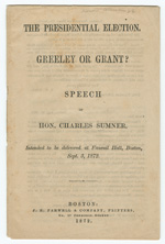 Pro-Greeley pamphlet