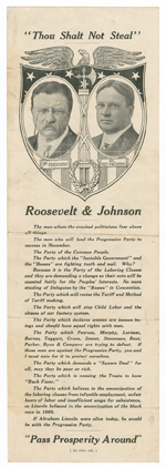 Roosevelt - Johnson campaign poster