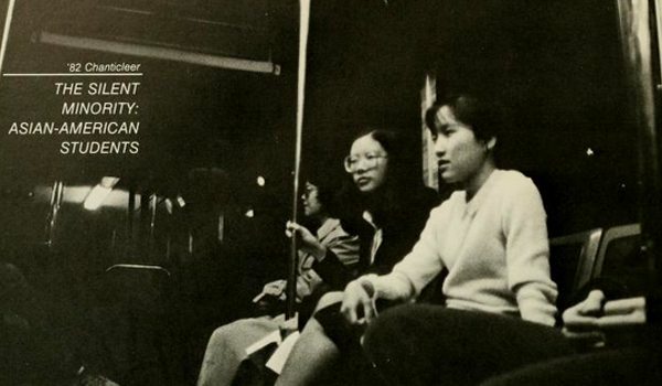 An page describing the Asian American experience from the 1982 Duke yearbook