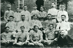 Trinity College football team before the sport was banned